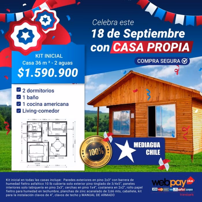 ¿Qué significa que una casa sea media agua?