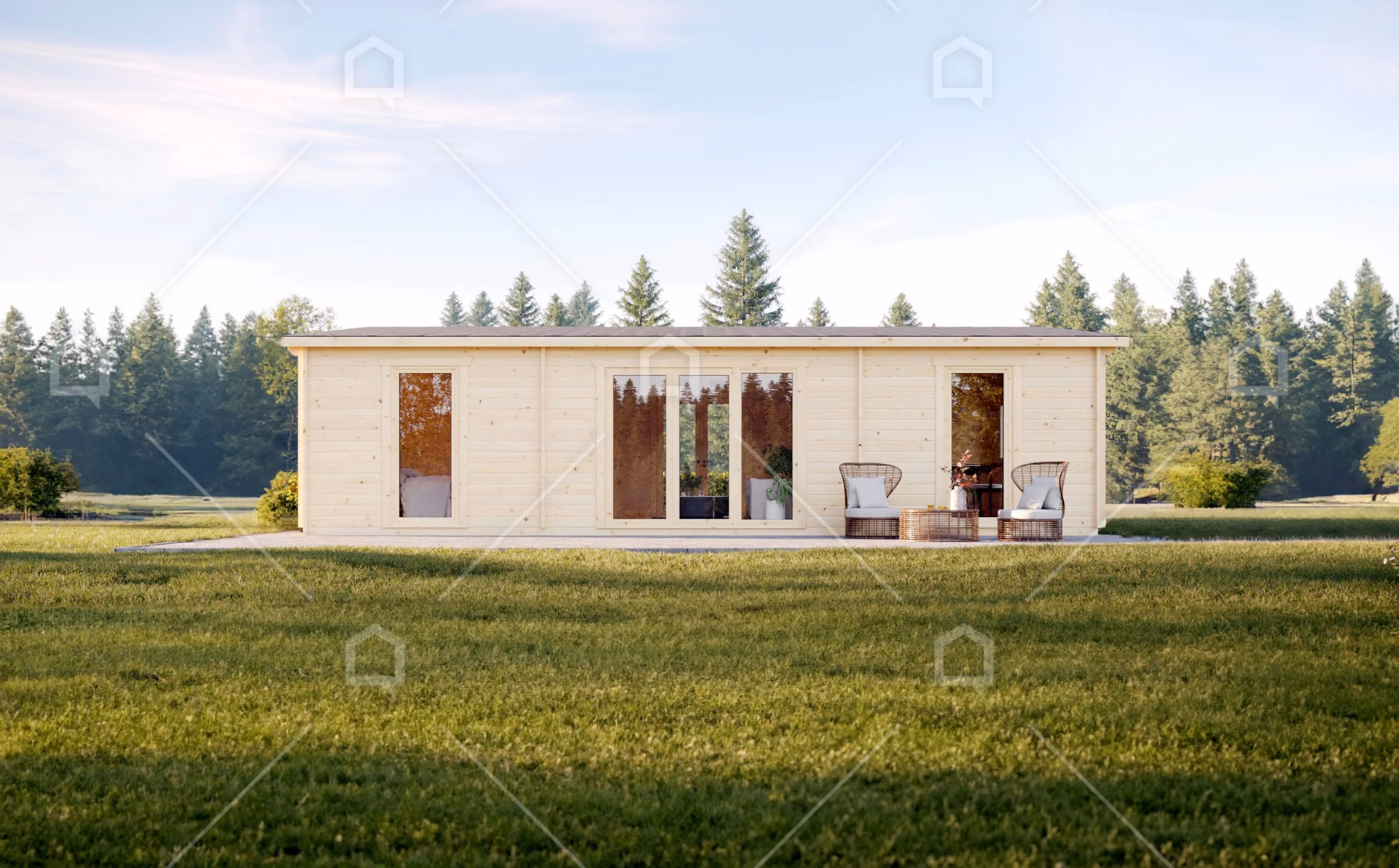 ¿Por qué las casas modernas son rectangulares?