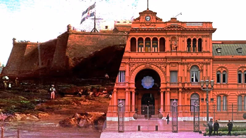 ¿Qué había antes de la casa rosada?