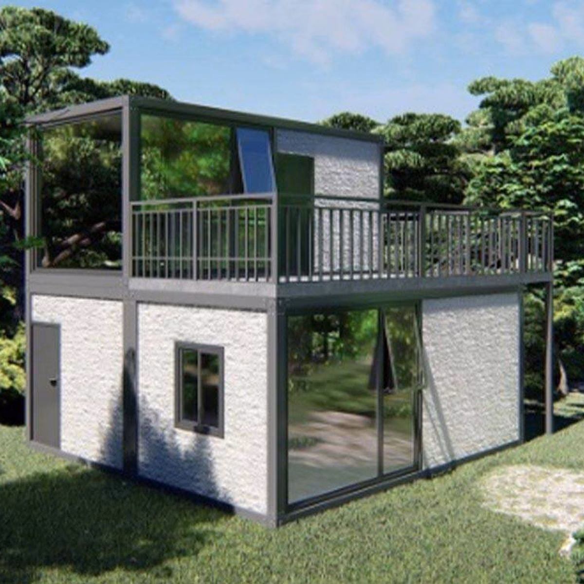 ¿Cuántos pisos se pueden construir con drywall?