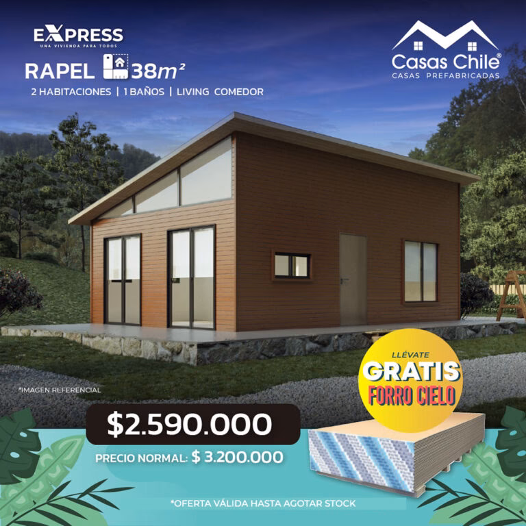 ¿Cuáles son los precios de las casas prefabricadas en Concepción?