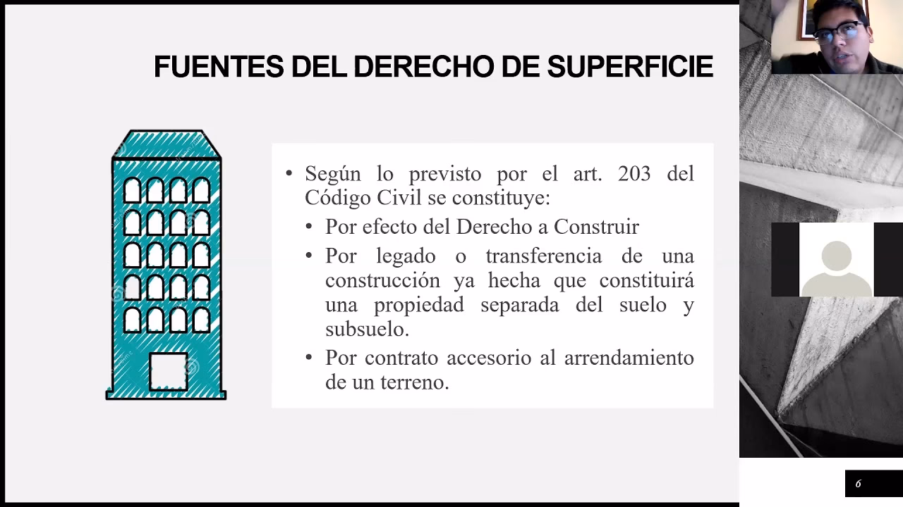 ¿Qué se entiende por derecho real de superficie?
