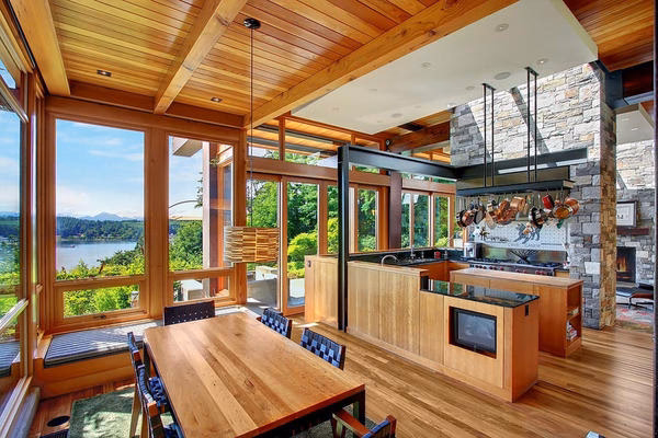 ¿Cuál es el mejor color para una cocina rústica?