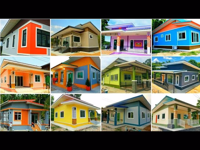 ¿Qué color es ideal para pintar una casa por fuera?