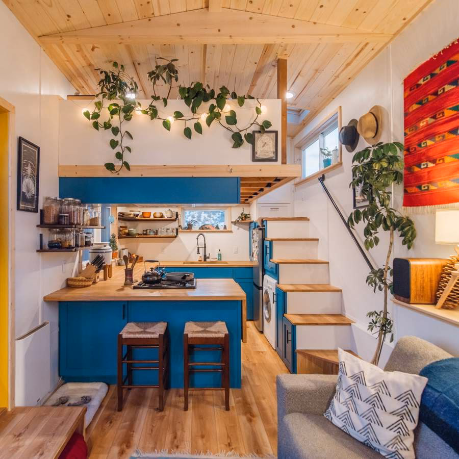 ¿Cómo estilizar una casa de madera?