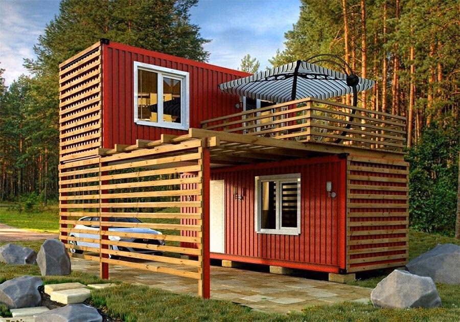 ¿Qué pendiente debe tener un techo a dos aguas?