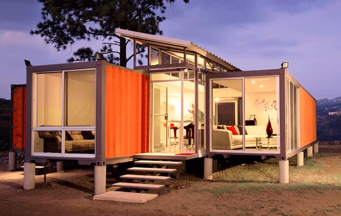 ¿Se puede construir una casa con materiales reciclados?