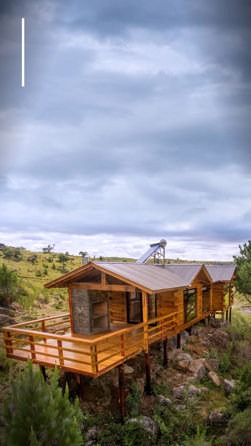 ¿Puede obtener un préstamo para la construcción de una cabaña?
