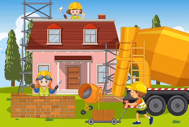 ¿Cómo se llaman los de la casa de los dibujos?