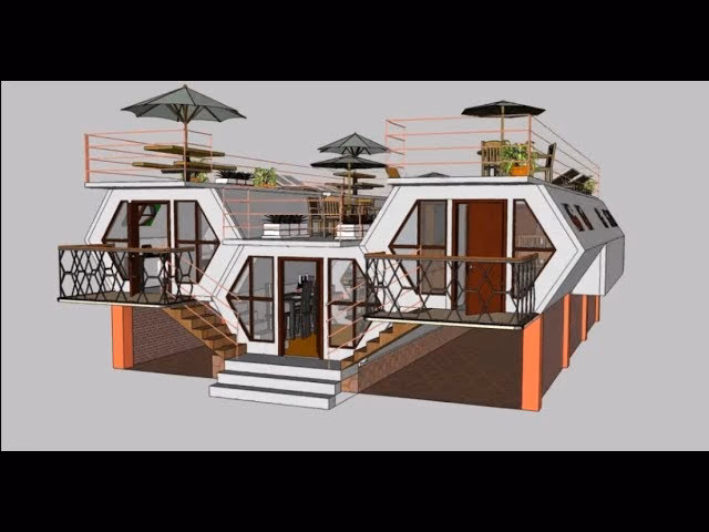 ¿Son las casas hexagonales energéticamente eficientes?