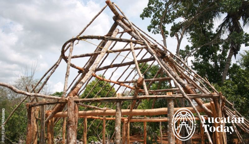 ¿Cómo se construían las casas de los mayas?