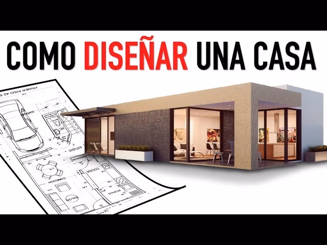 ¿Qué carrera se estudia para diseñar casas?