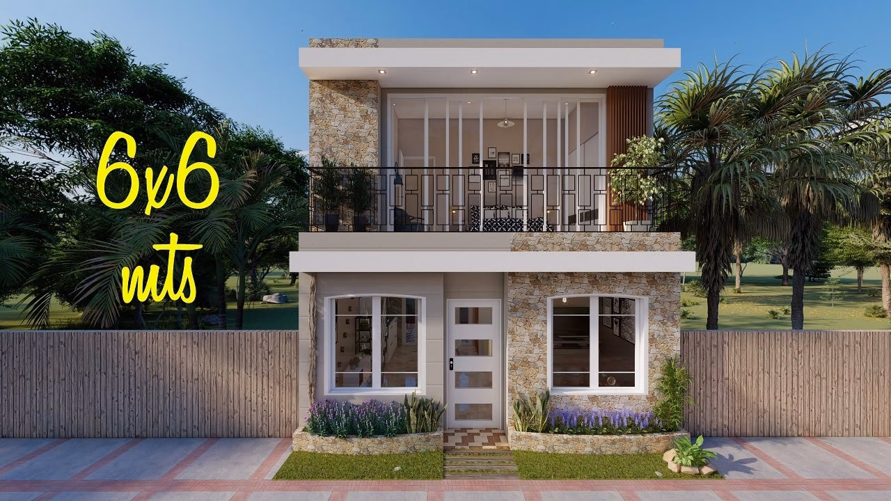 ¿Cómo se llama una casa pequeña de dos pisos?