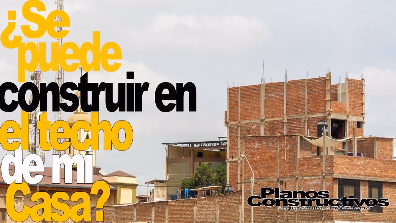 ¿Qué es lo que está arriba de las casas?