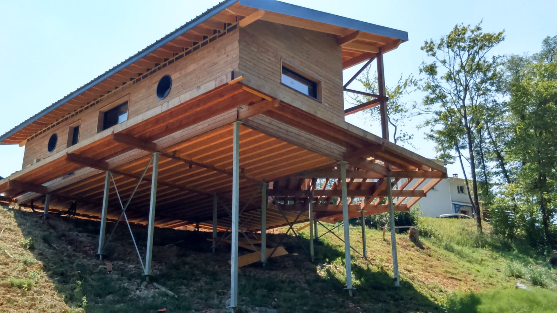 ¿Cómo ventilar una casa subterránea?