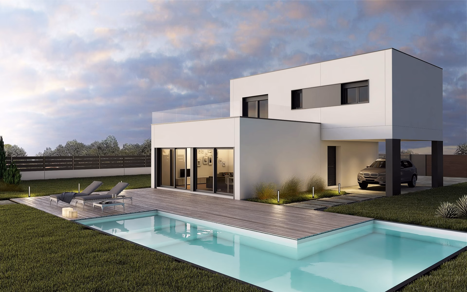 ¿Puedo construir una casa con hormigón prefabricado?