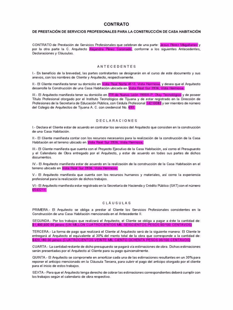 ¿Qué es un contrato de casa habitación?