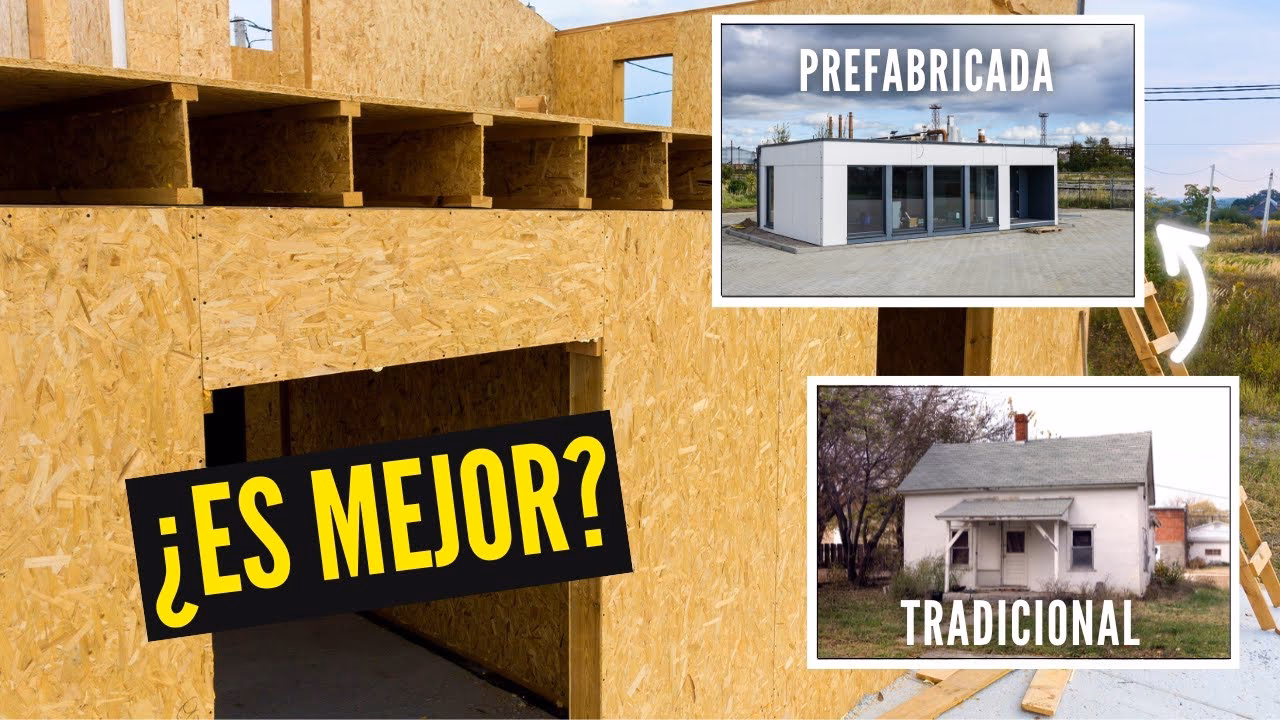¿Cuál es la diferencia entre una casa prefabricada y una normal?