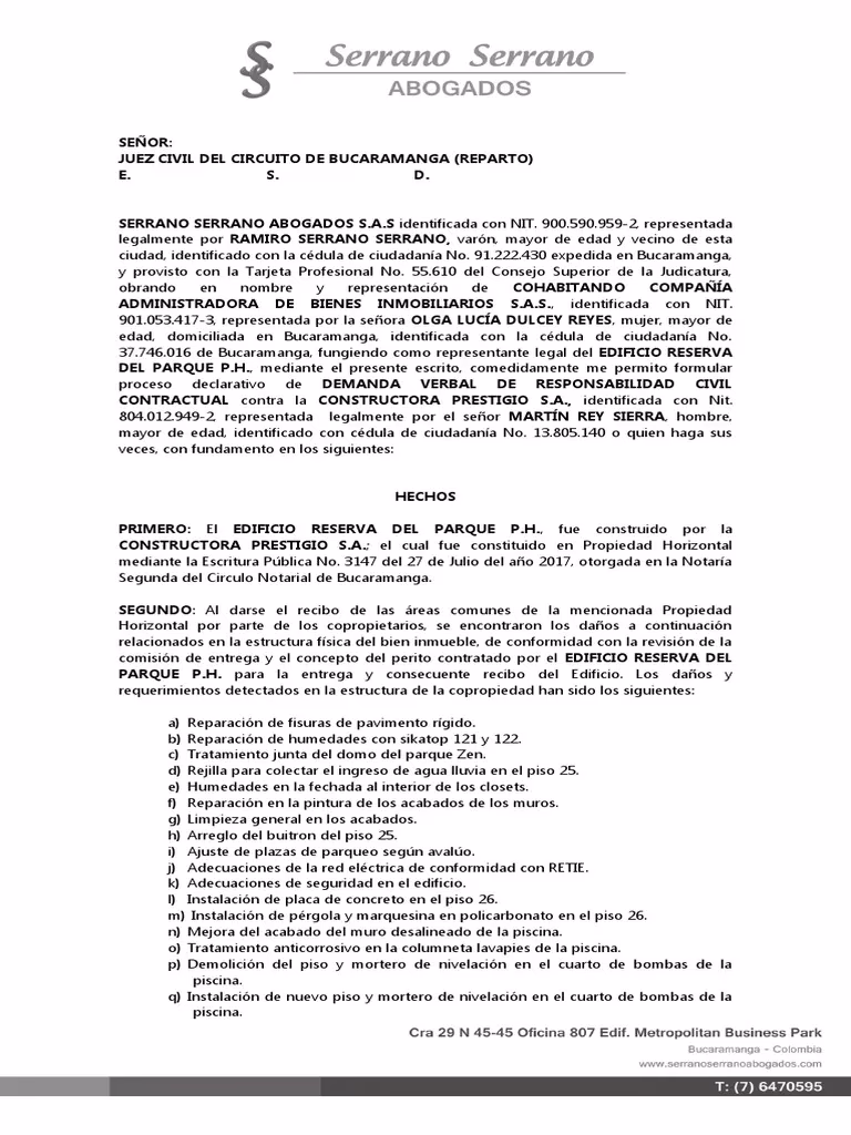 ¿Cómo puedo denunciar a una constructora?
