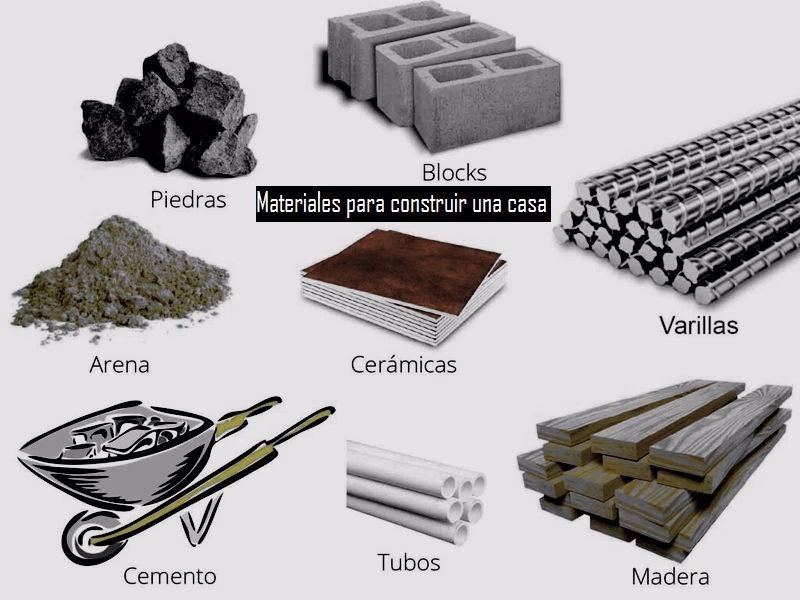 ¿Cuáles son los elementos de la construcción?