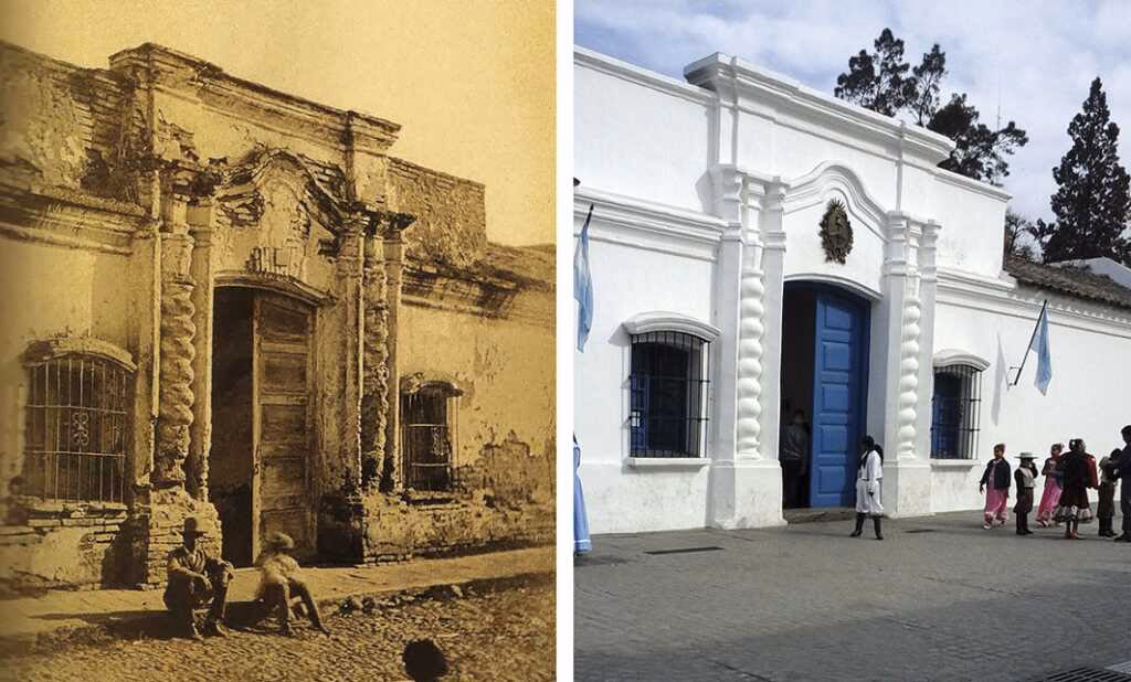 ¿Cómo era la casa de doña Francisca en 1816?