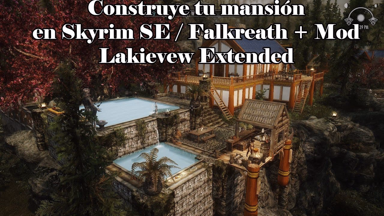 ¿Cómo construir una casa falkreath?
