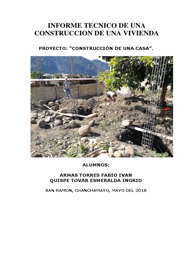 ¿Qué es el informe técnico de una vivienda?
