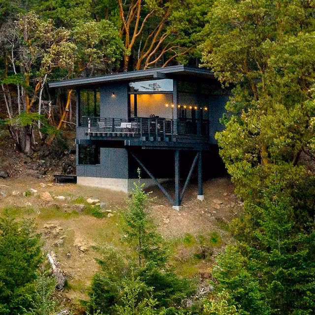 ¿Qué es el estilo de casa de montaña?