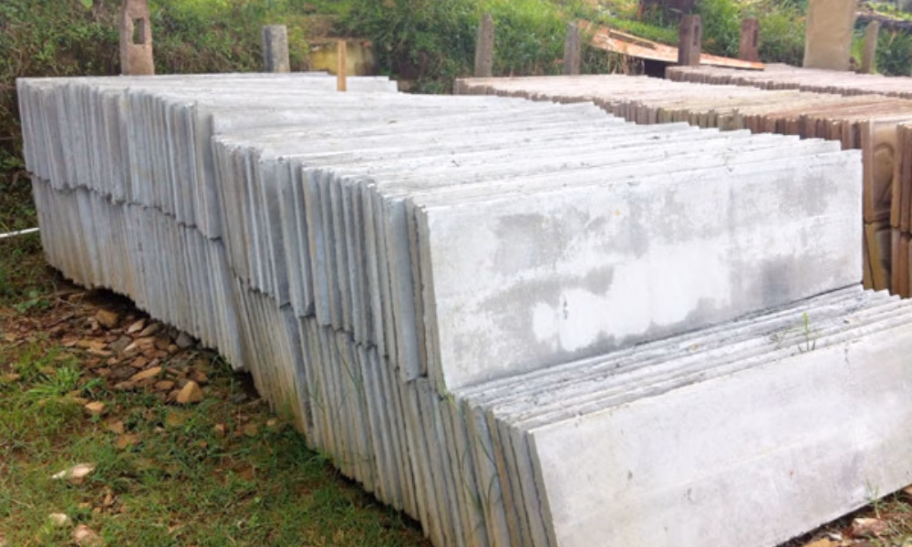 ¿Cómo se llama el material para construir casas?