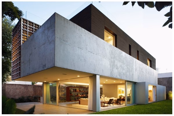 ¿Cuál es el costo de construcción por metro cuadrado en un country?