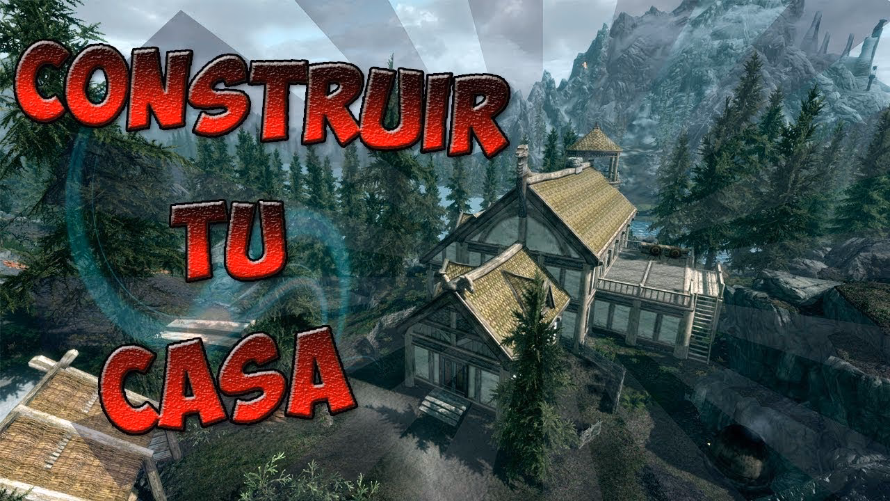 ¿Cuáles son las tres casas que puedes construir en Skyrim?
