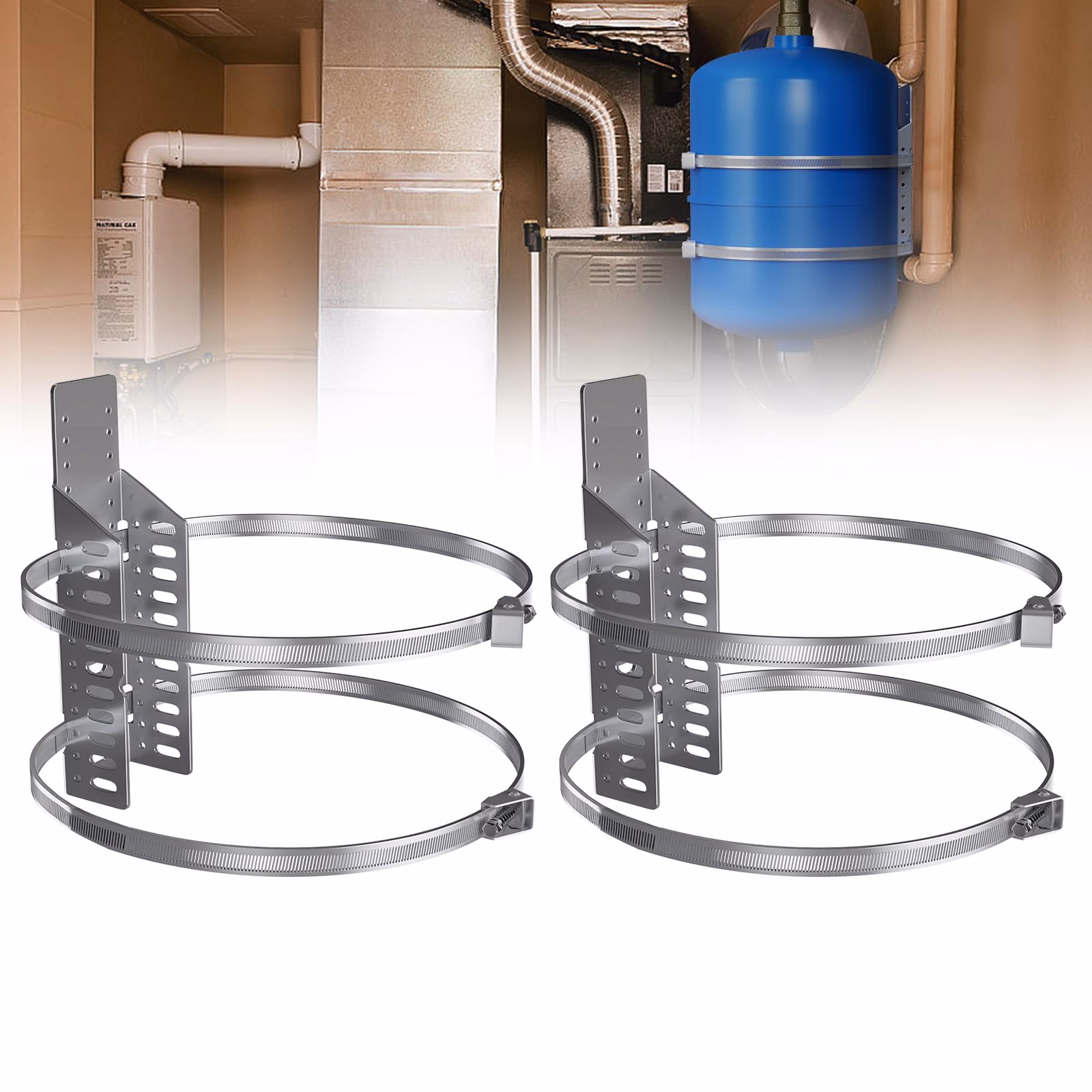 ¿Cómo se sostiene un tanque de agua?