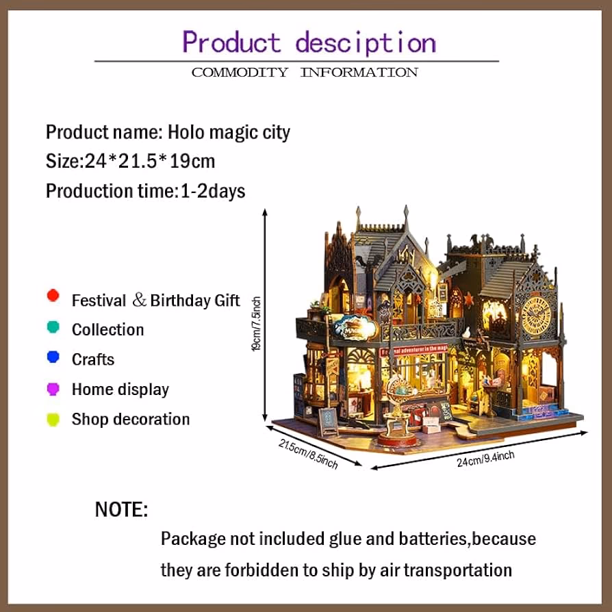 ¿Cómo son las casas mágicas?