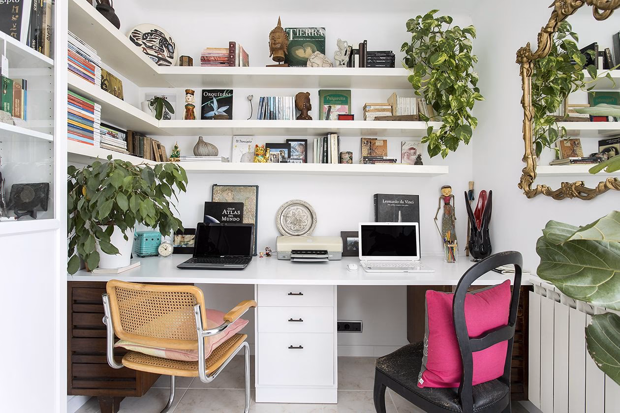 ¿Qué estilo de diseño se puede utilizar en la decoración de una oficina?