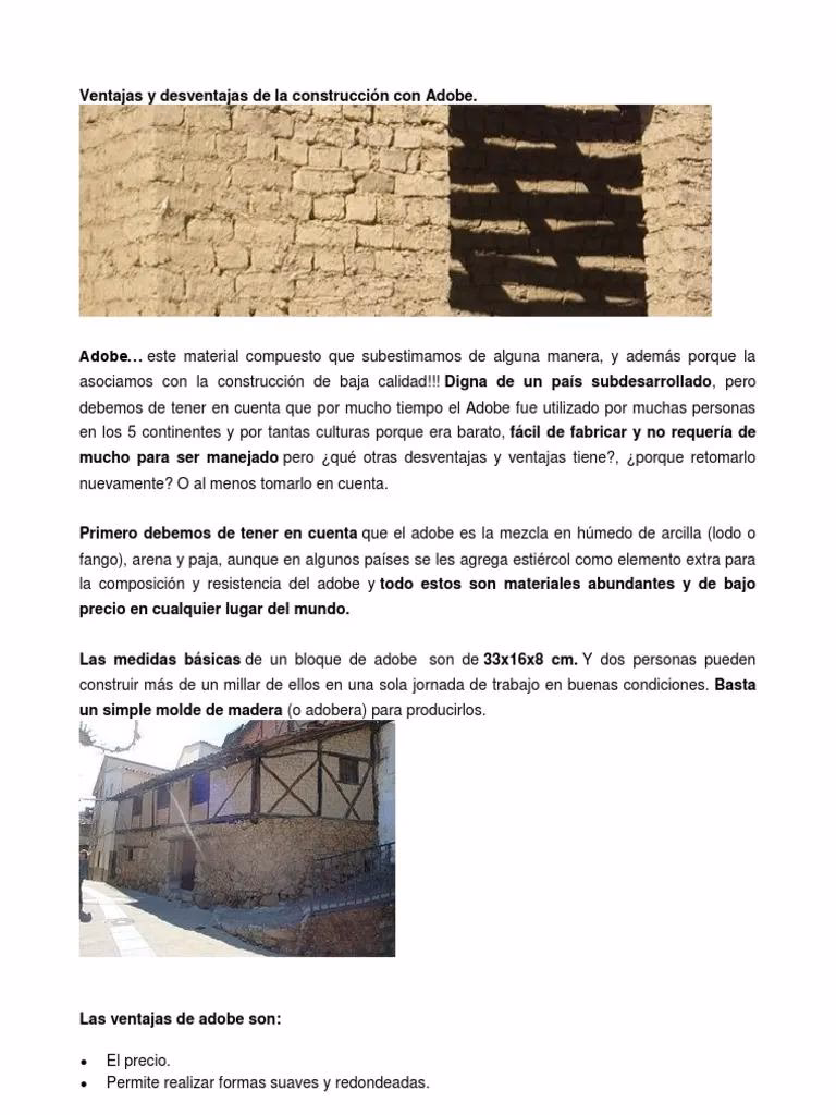 ¿Cuáles son las desventajas de los materiales de construcción?